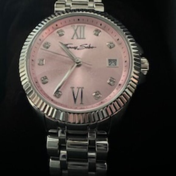 THOMAS SABO WATCH FOR WOMEN DIVINE PINK WITH WHITE STONES SILVER-COLOURED main image 9